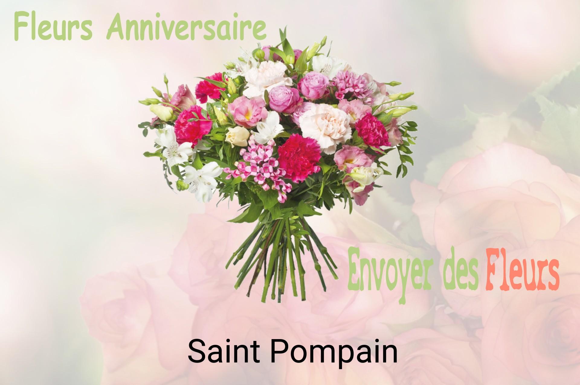 Bouquet de fleurs d’anniversaire livré à Saint-Pompain